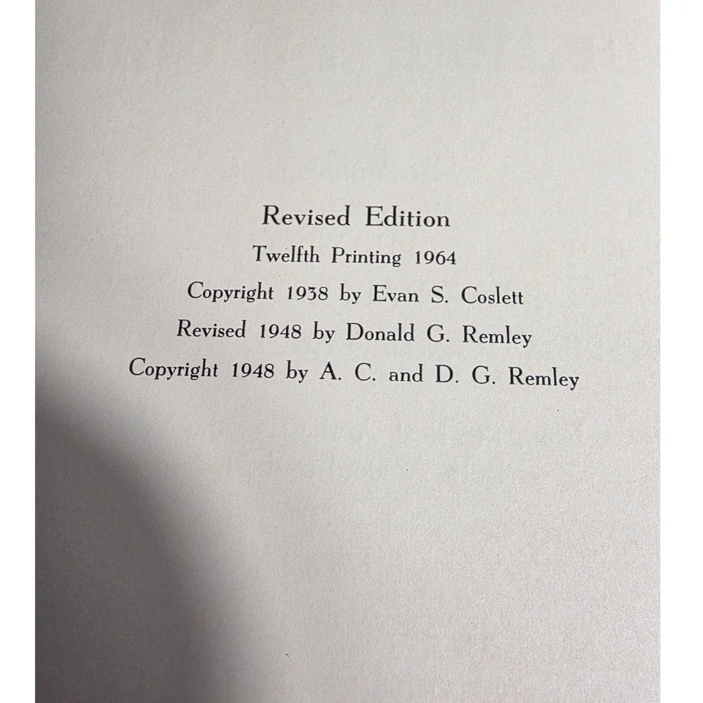 Leaves of Gold Anthology Clyde Francis Lytle 1964 Revised Edition Brown Cord Tie